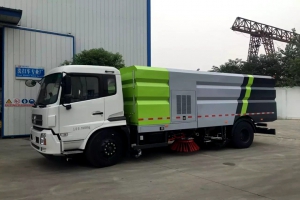 东风天锦CLW5160TXSD5型洗扫车图片