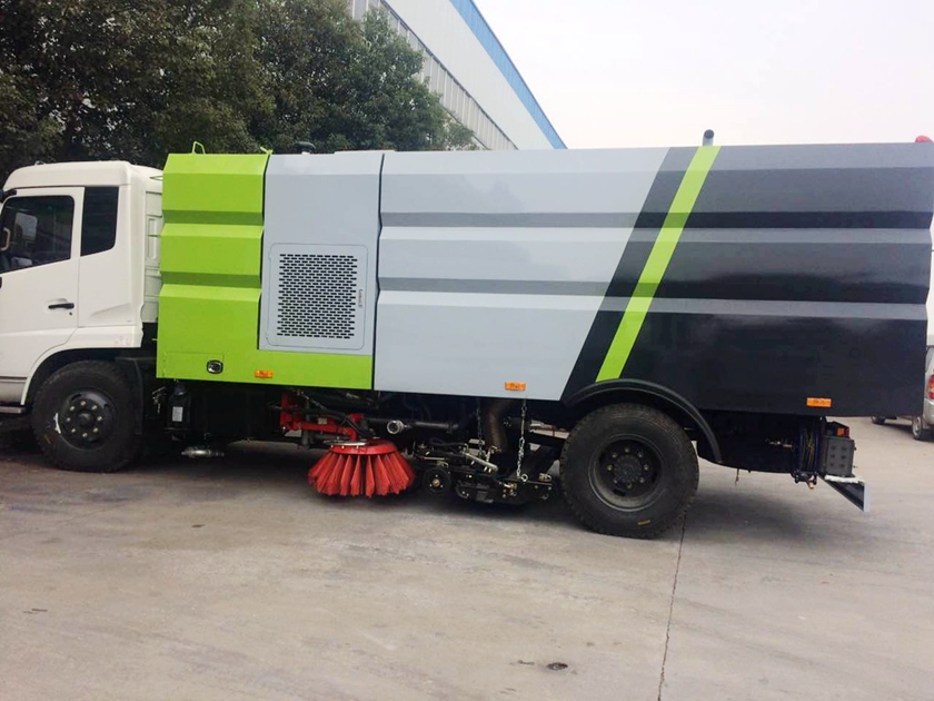 东风天锦CLW5160TXSD5型洗扫车图片