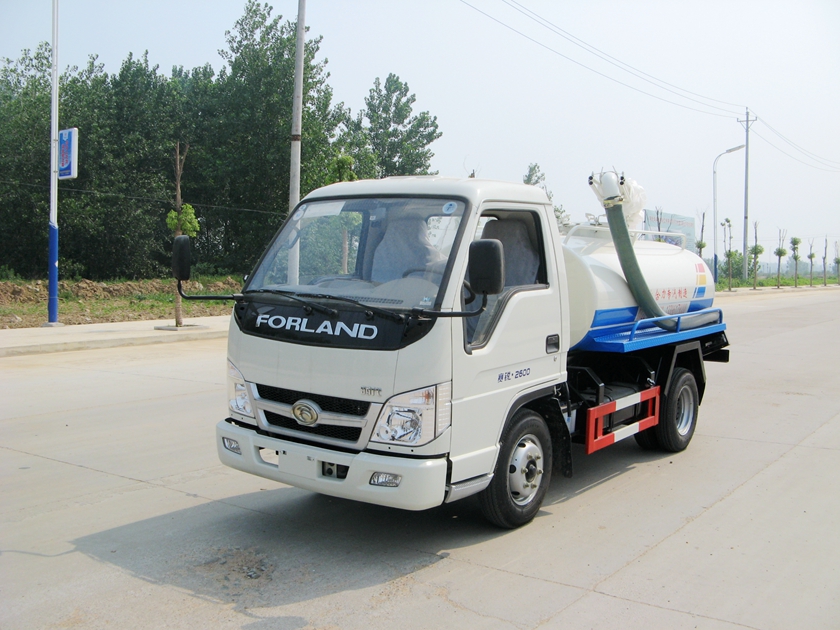 福田赛锐2800小型吸真空吸粪车图片