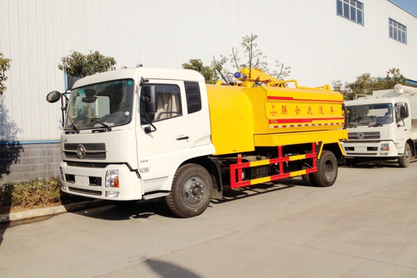 东风天锦联合疏通车图片