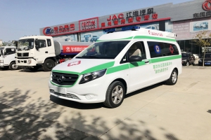 奔驰新威霆救护车外观实拍图片