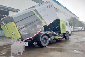 程力汽车制造专用环卫道路洗扫车 东风天锦冲洗扫地车