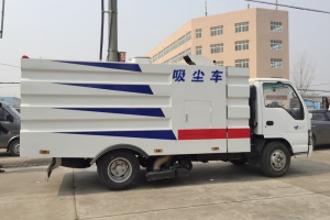 强大有效的抑尘功能是真空吸尘车较显著的勋章