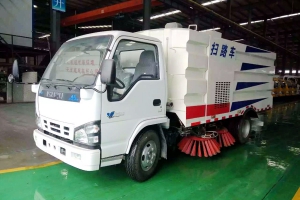 城市道路不可缺少扫路车的出现