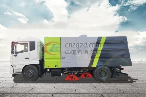 程力公司推出紧凑型大型垃圾自动清扫车--东风天锦