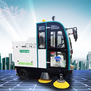 电动扫地车图片