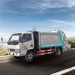 压缩垃圾车图片