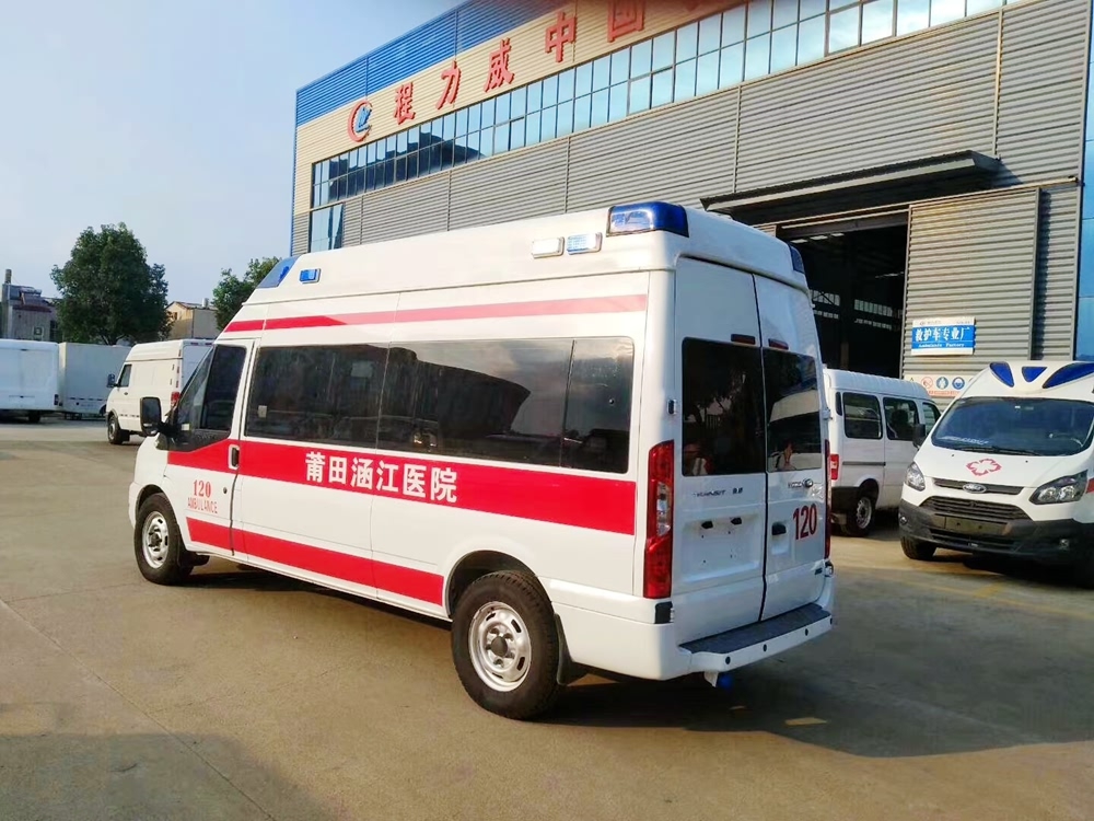 福特新世代V348监护型救护车左后图片 福特新世代V348监护型救护车左后图片