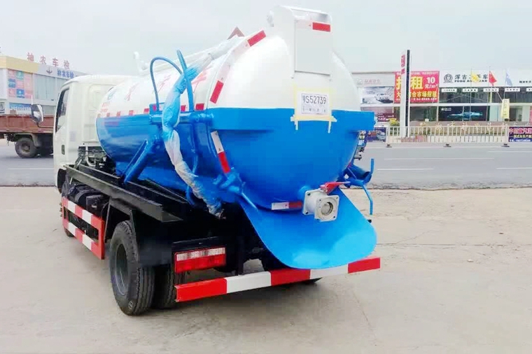 吸污车排出污水方法