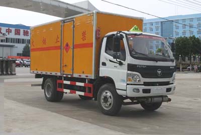 易燃气体厢式运输车CLW5122XRQB5