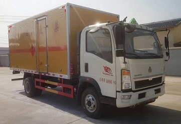 易燃气体厢式运输车CLW5101XRQZ5