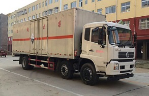 腐蚀性物品厢式运输车CLW5256XFWD5
