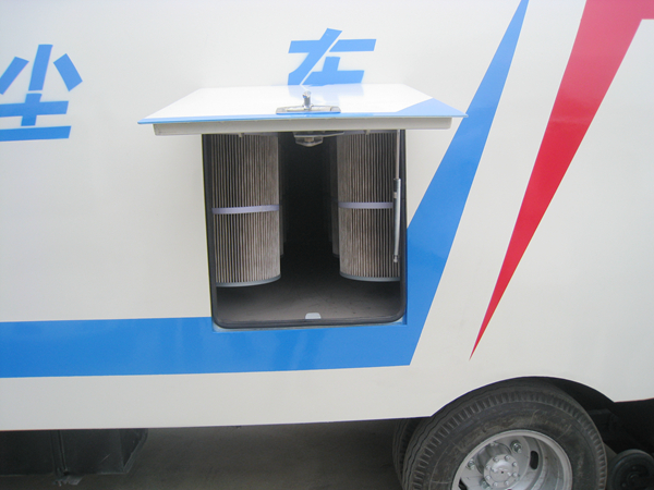 吸尘车箱体滤筒仓盖