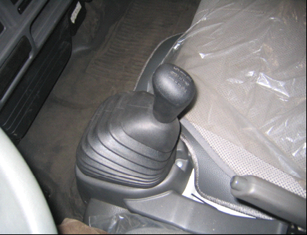 吸尘车变速器杆