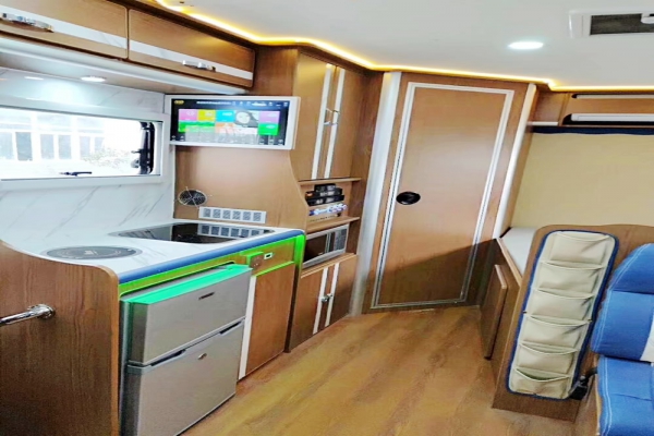 依维柯欧胜C型房车内部空间一览图
