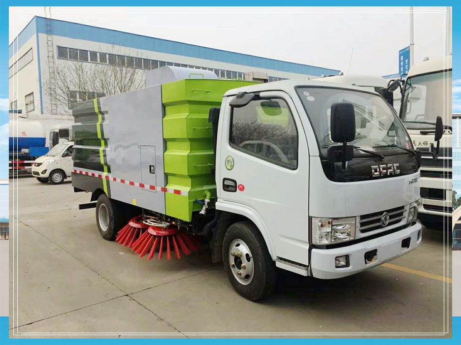 东风平头扫路车价格