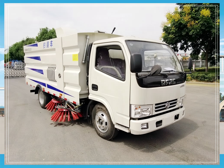 东风平头扫路车价格