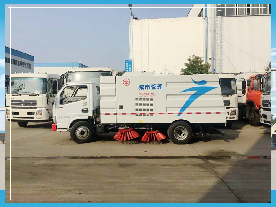 小型纯吸式清扫车