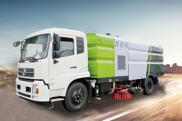 东风天锦洗扫车图片
