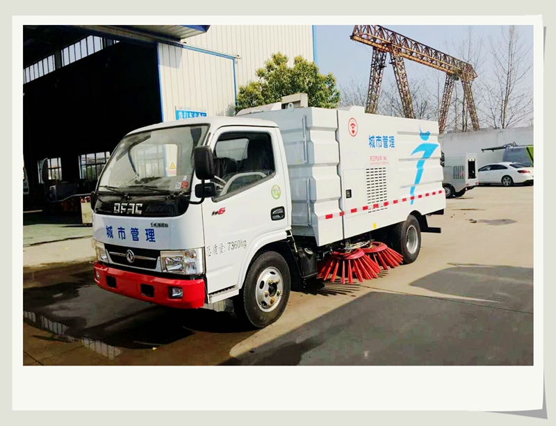 水泥厂区扫地车