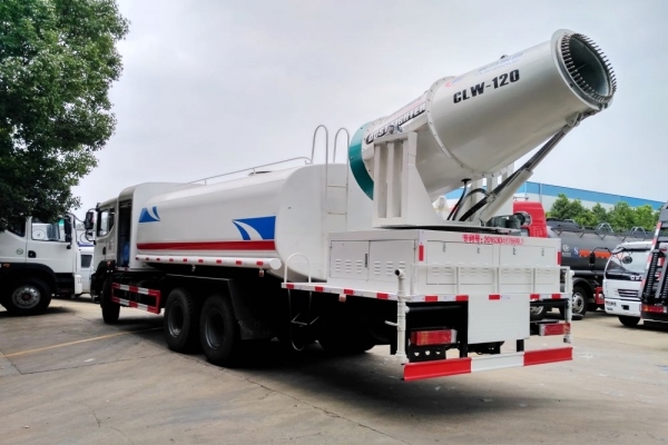 东风T5后双桥多功能抑尘车(60-120米雾炮)