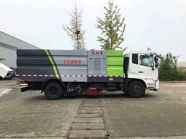 东风天锦洗扫车