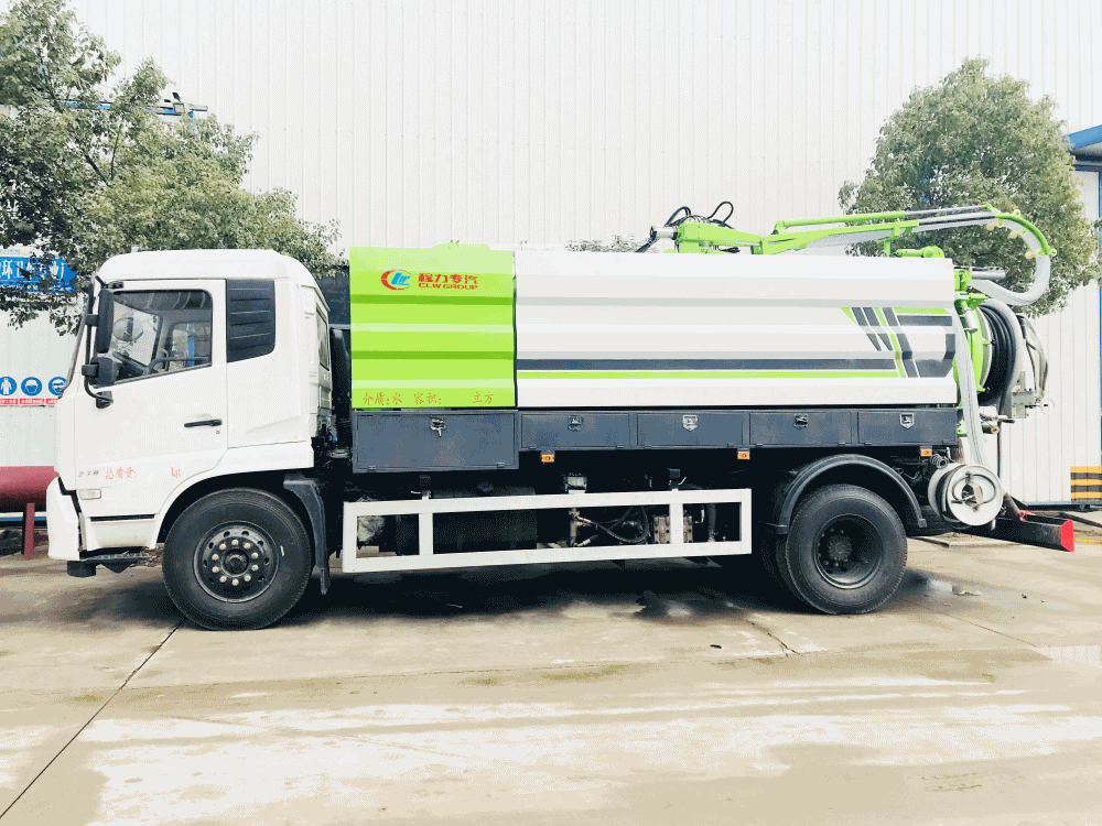 东风天锦清洗吸污车国六车型图片