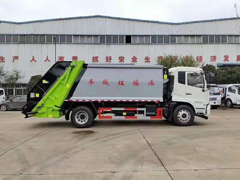 东风天锦压缩式垃圾车图片 东风天锦压缩式垃圾车图片
