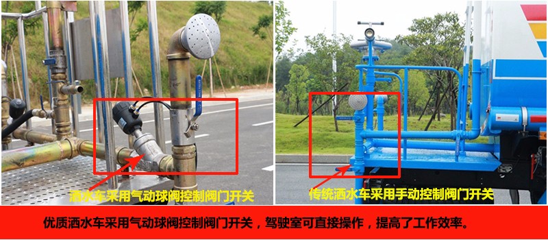 优质洒水车球阀控制开关对比图片