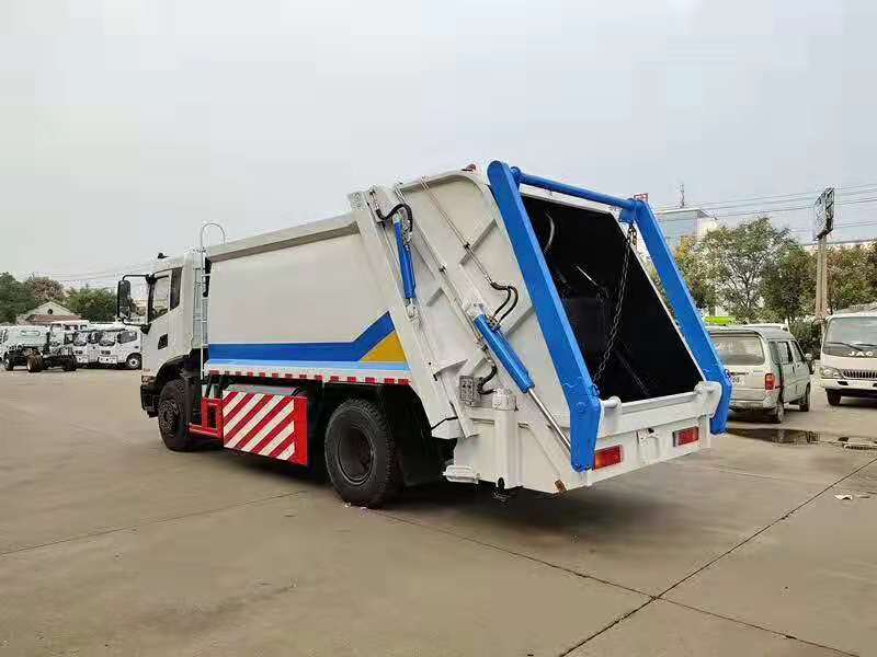 东风天锦天然气新能源压缩式垃圾车图片