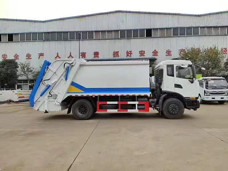 东风天锦天然气新能源压缩式垃圾车图片 东风天锦天然气新能源压缩式垃圾车图片